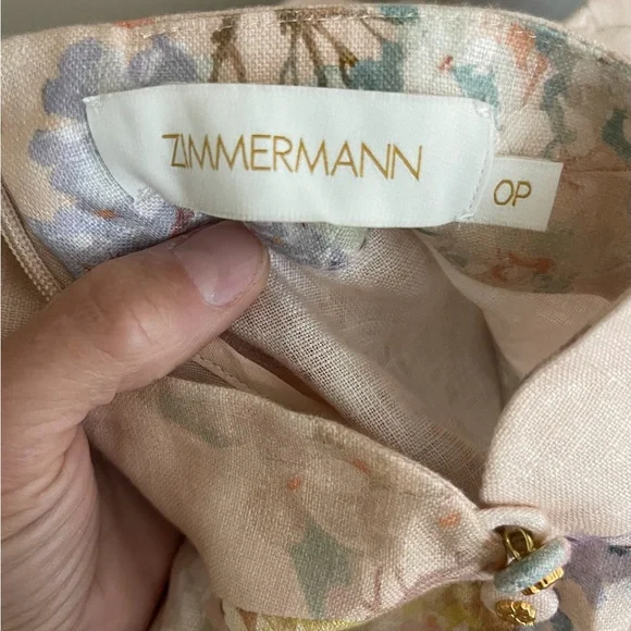 Zimmermann Illuminate Peplum Mini Dress, New - Picture 4 of 10